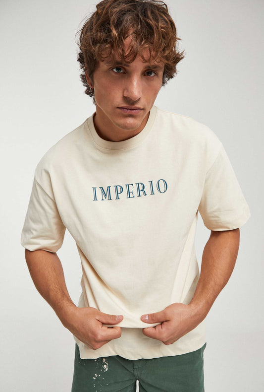 Camiseta Oversize de Algodón Unisex de imperio massif