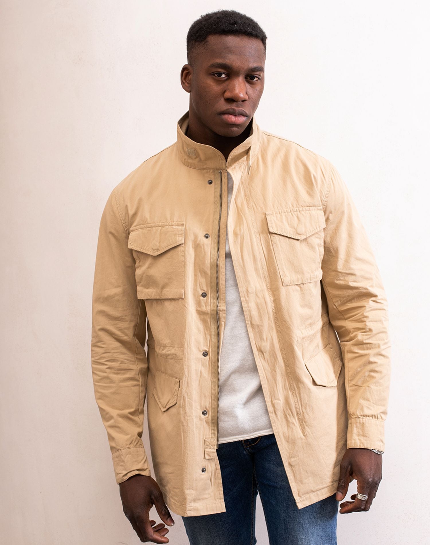 Ropa Chamarra Tipo Saco Hombre Chamarra Camisa Tipo Saco INC