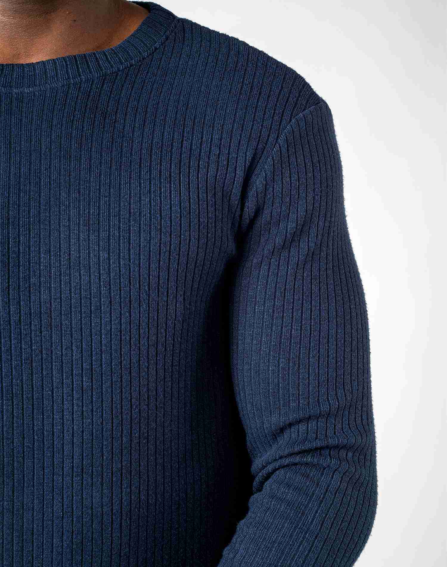 Jersey de rayas con caídaJerseisAzulS