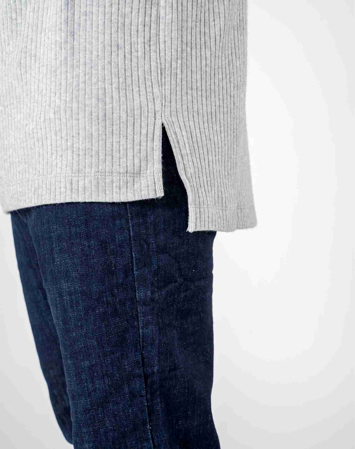 Jersey de rayas con caídaJerseisGrisS