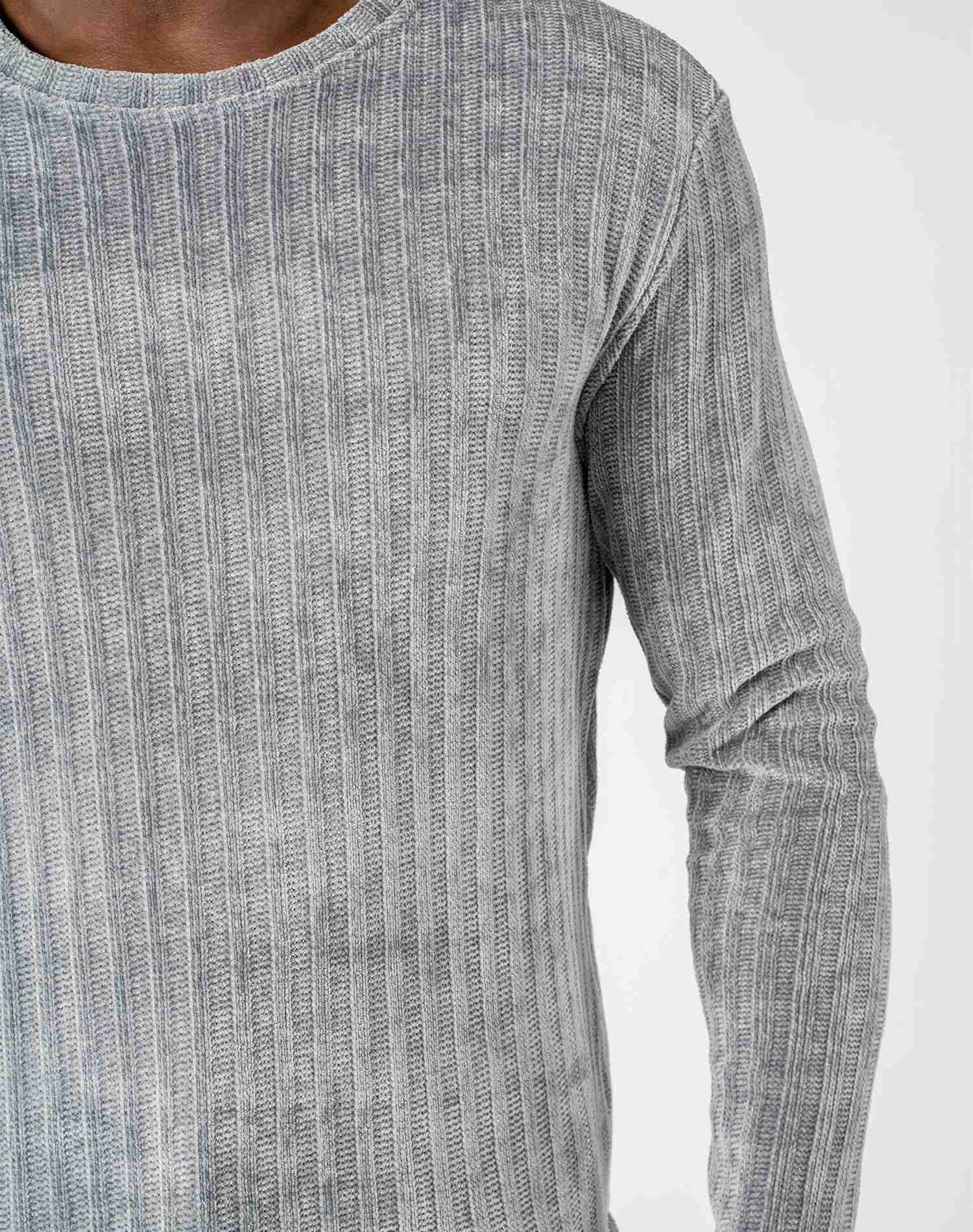 Jersey de rayas con caídaJerseisGrisS