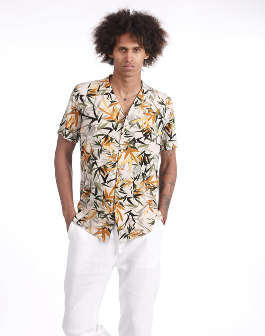 Camisa hawaiana de amalgama