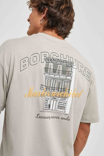 Camiseta Oversize de Algodón Unisex de master architect