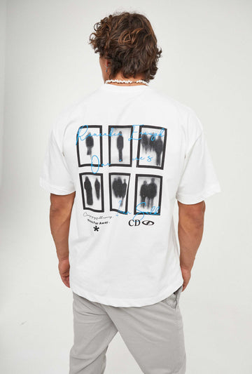 Camiseta Oversize de Algodón Unisex de mirror