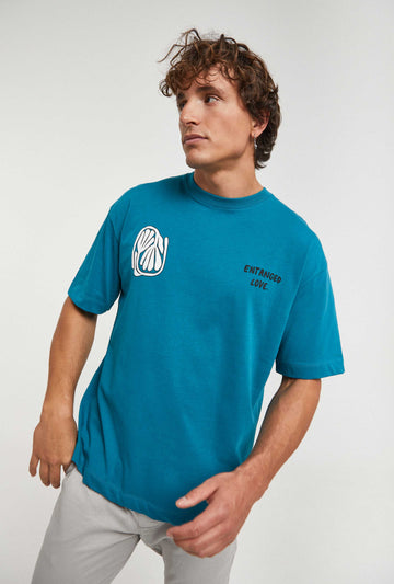 Camiseta Oversize de Algodón Unisex de entanged love