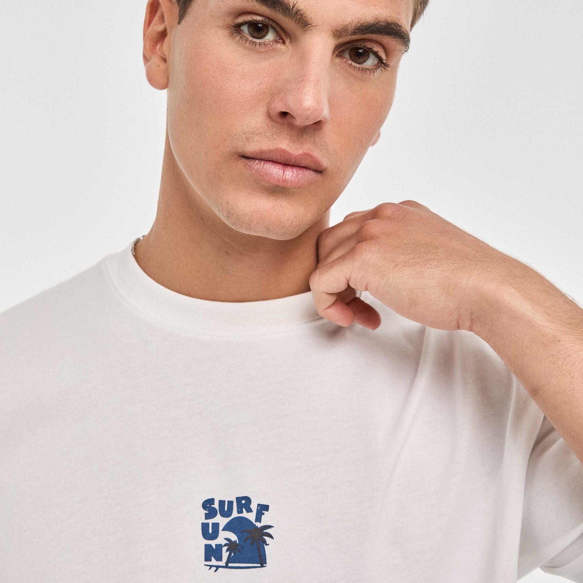 Camiseta Oversize de Algodón Unisex de sun surf
