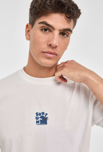 Camiseta Oversize de Algodón Unisex de sun surf