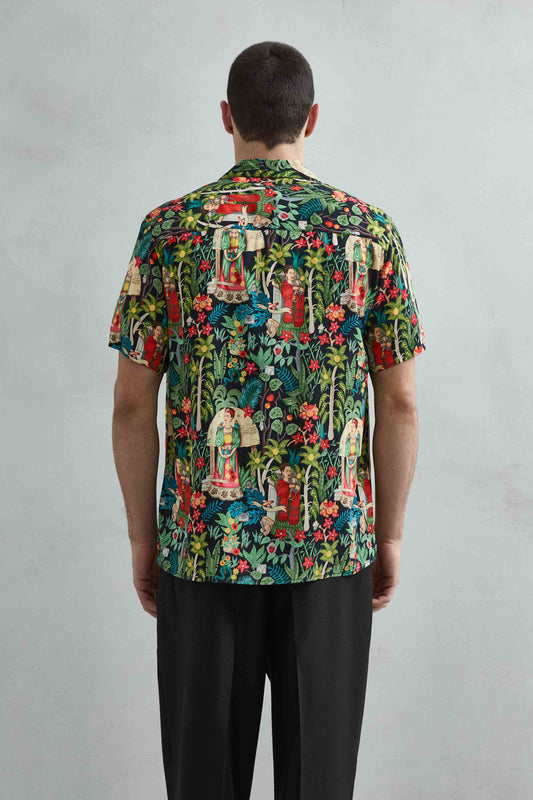 Camisa hawaiana de frida