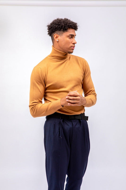 Jersey cuello alto camelJerseisCamelM