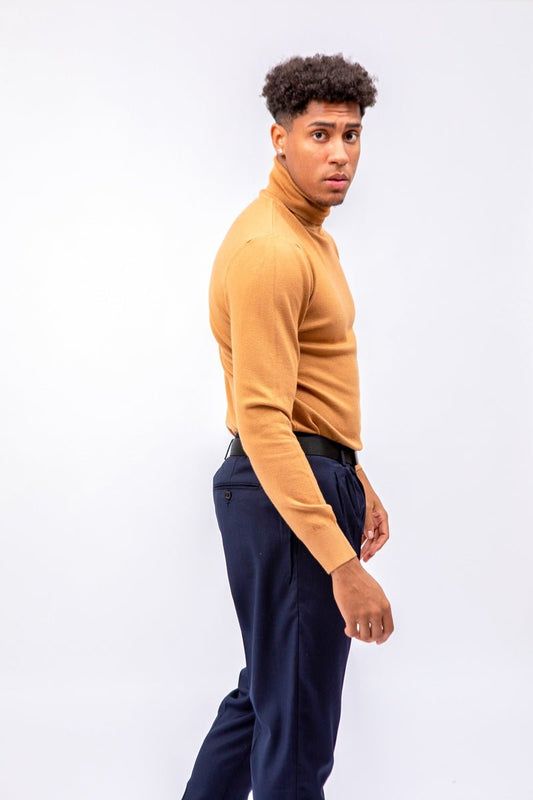 Jersey cuello alto camelJerseisCamelM