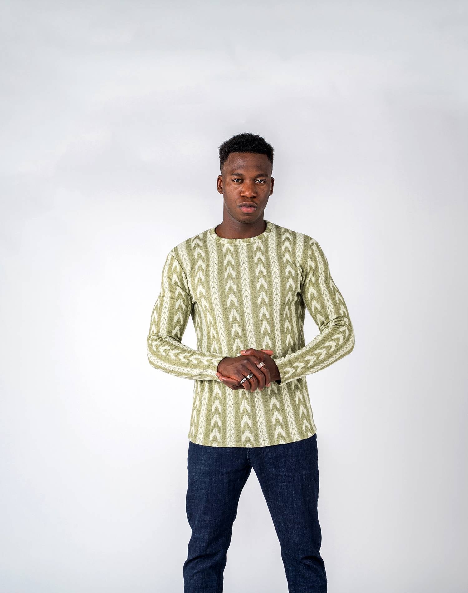 Jersey de flores trigoJerseisVerdeS