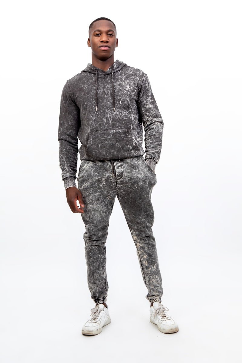 Sudadera con capucha khaki/tostado lavado piedraSudaderasKhakiS