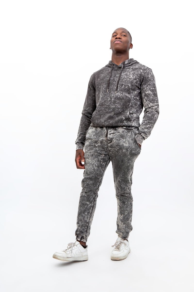 Sudadera con capucha khaki/tostado lavado piedraSudaderasKhakiS